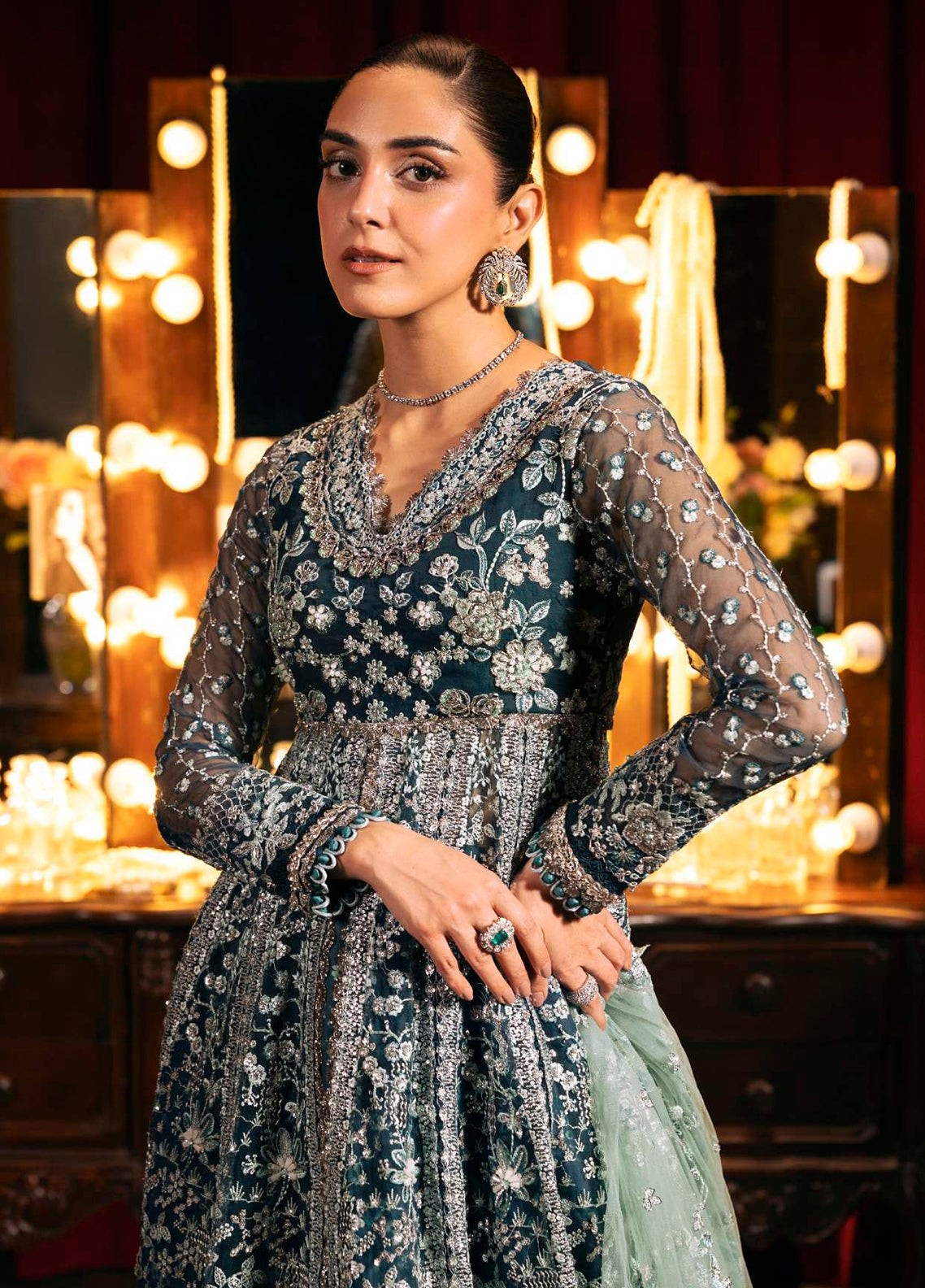 Serenade By Elaf Formal Embroidered Organza - Poly Net 3 Piece Unstitched Suit EF26SFH D-EHM-02 MELODIE Serenade By Elaf Formal Embroidered Organza - Poly Net 3 Piece Unstitched Suit EF26SFH D-EHM-02 MELODIE