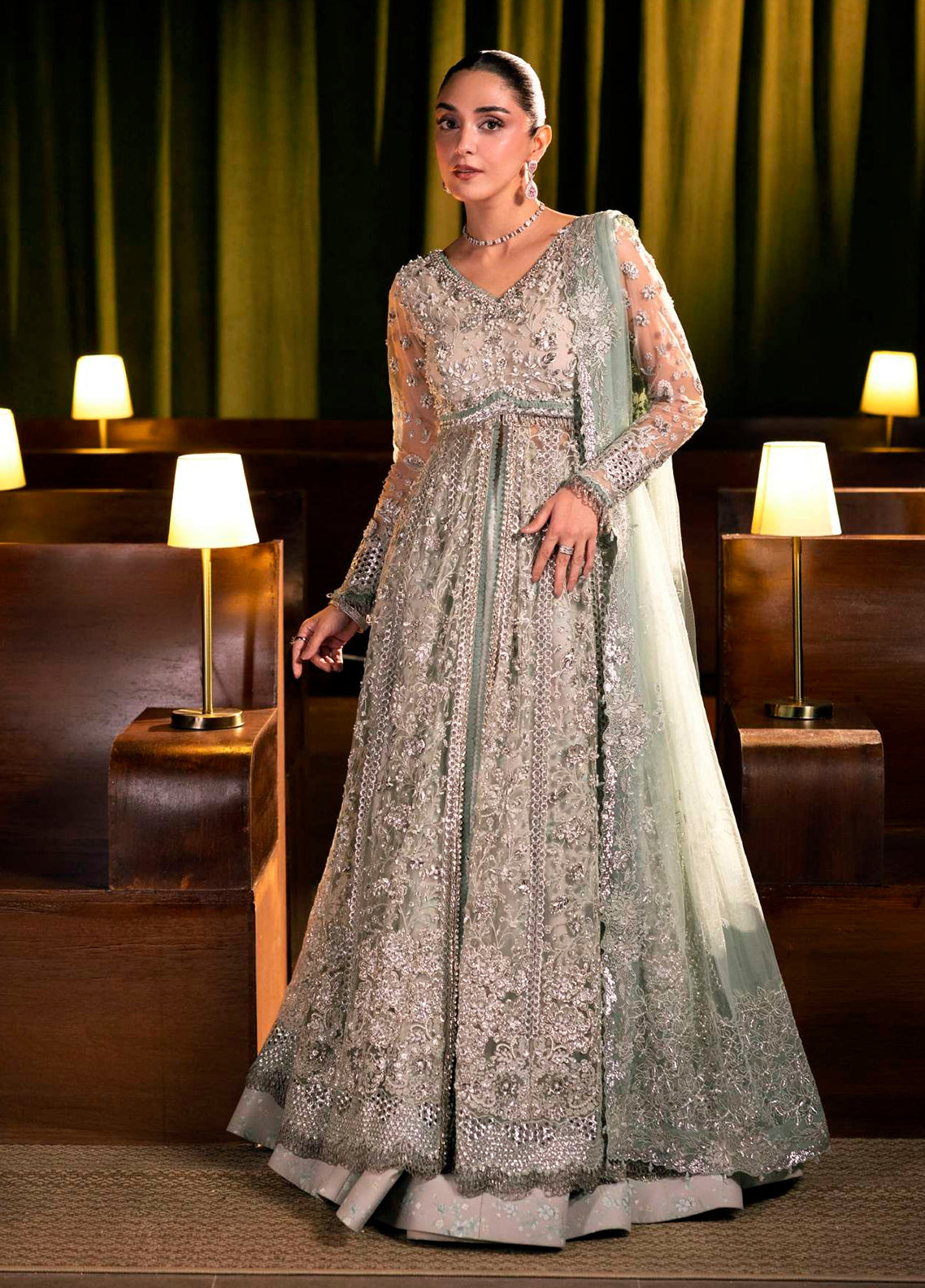 Serenade By Elaf Formal Embroidered Organza - Poly Net 3 Piece Unstitched Suit EF26SFH D-EHM-06 MOONVEIL Serenade By Elaf Formal Embroidered Organza - Poly Net 3 Piece Unstitched Suit EF26SFH D-EHM-06 MOONVEIL