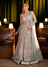 Serenade By Elaf Formal Embroidered Organza - Poly Net 3 Piece Unstitched Suit EF26SFH D-EHM-06 MOONVEIL