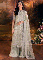 Serenade By Elaf Formal Embroidered Organza - Poly Net 3 Piece Unstitched Suit EF26SFH D-EHM-08 ELYSIA