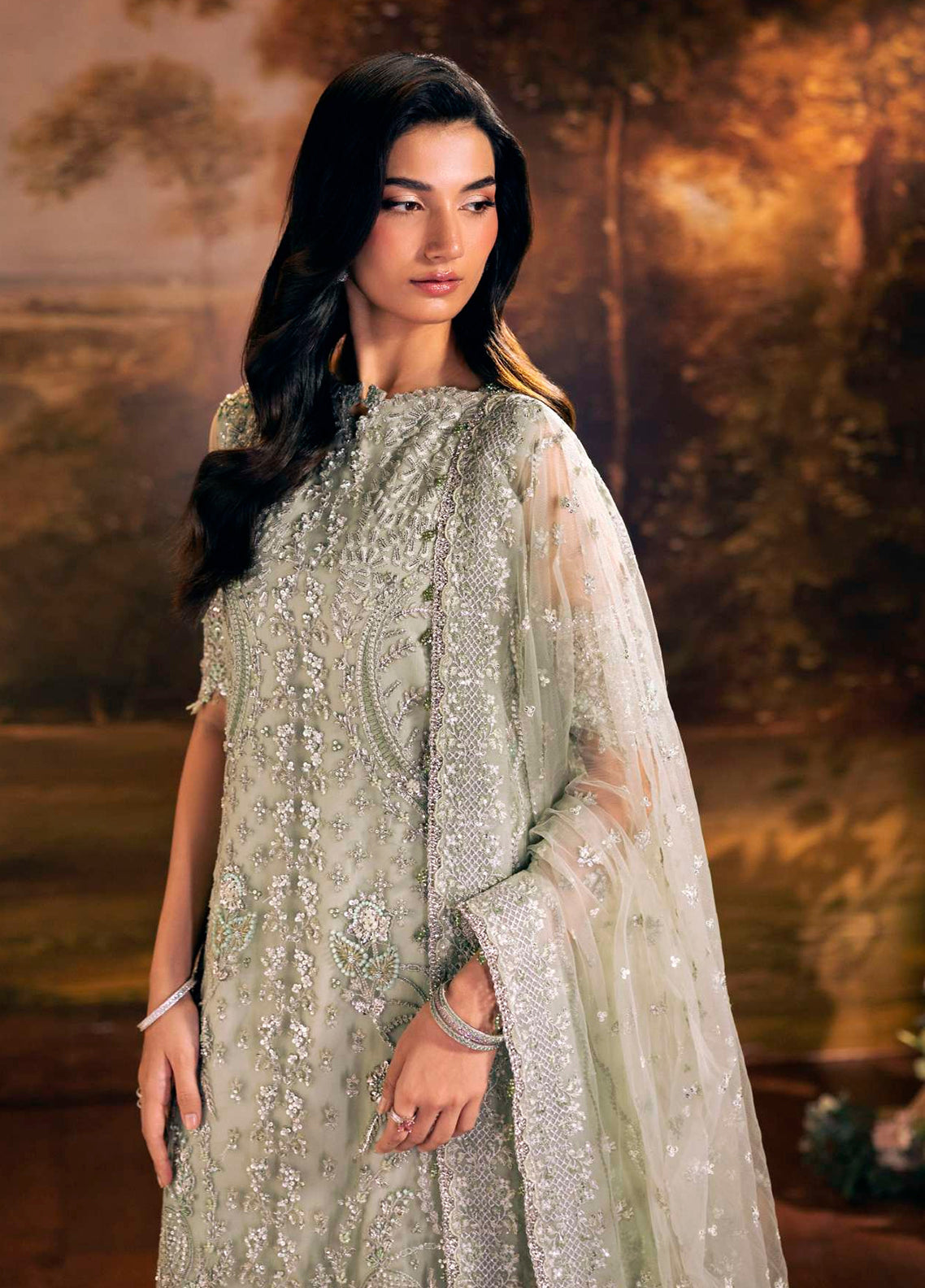 Serenade By Elaf Formal Embroidered Organza - Poly Net 3 Piece Unstitched Suit EF26SFH D-EHM-08 ELYSIA Serenade By Elaf Formal Embroidered Organza - Poly Net 3 Piece Unstitched Suit EF26SFH D-EHM-08 ELYSIA