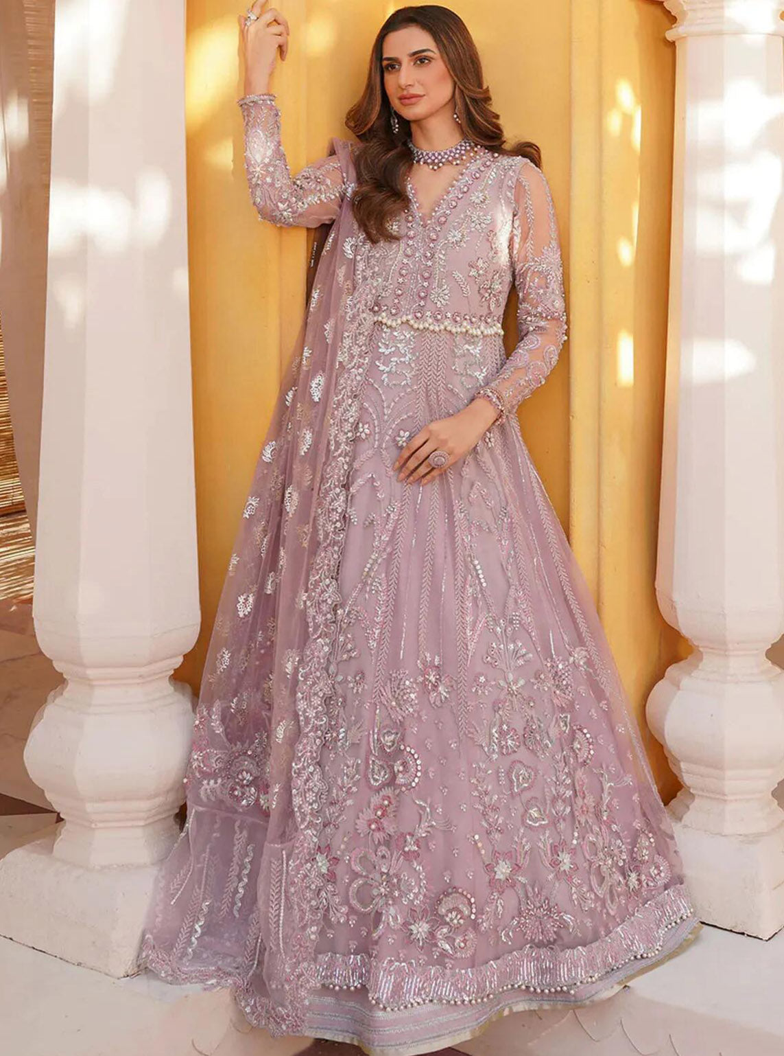 Serene by Mehak Yaqoob Embroidered Net Suits Unstitched 3 Piece - MY24WF 02 IRIS Serene by Mehak Yaqoob Embroidered Net Suits Unstitched 3 Piece - MY24WF 02 IRIS