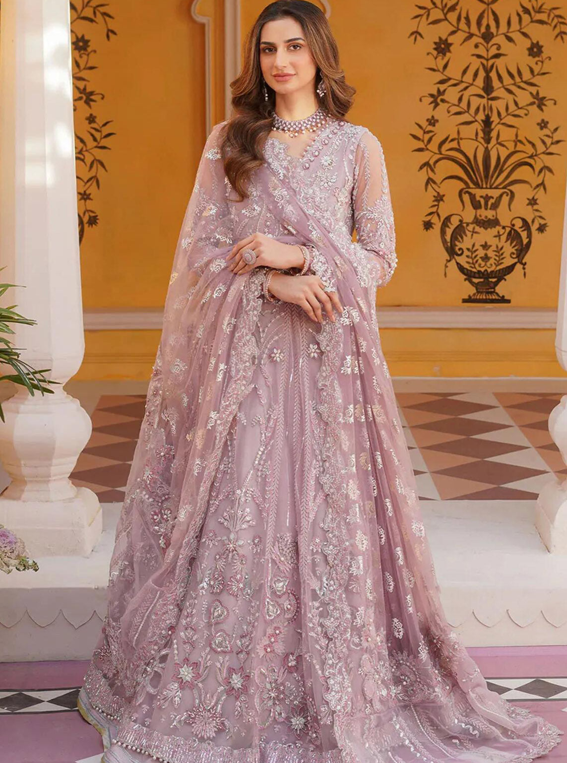 Serene by Mehak Yaqoob Embroidered Net Suits Unstitched 3 Piece - MY24WF 02 IRIS Serene by Mehak Yaqoob Embroidered Net Suits Unstitched 3 Piece - MY24WF 02 IRIS