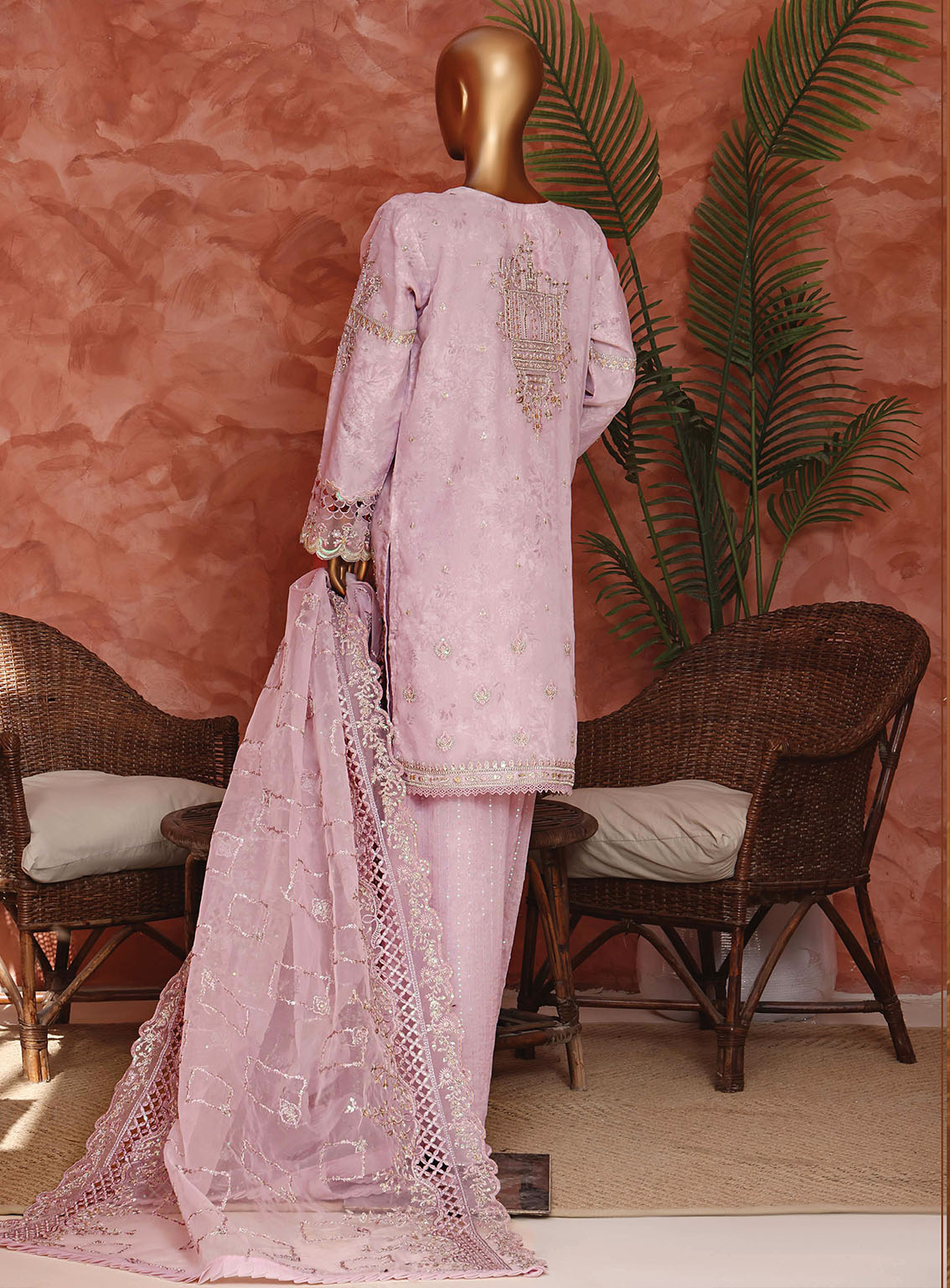 Shaahkaar By HZ Textiles Formal Embroidered Organza 3 Piece Stitched Suit HZ26SFE D-242-PPL Shaahkaar By HZ Textiles Formal Embroidered Organza 3 Piece Stitched Suit HZ26SFE D-242-PPL
