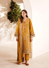 Shades Of Winter By Florent Embroidered Marina Suits Unstitched 3 Piece - FL24SW FL-1B