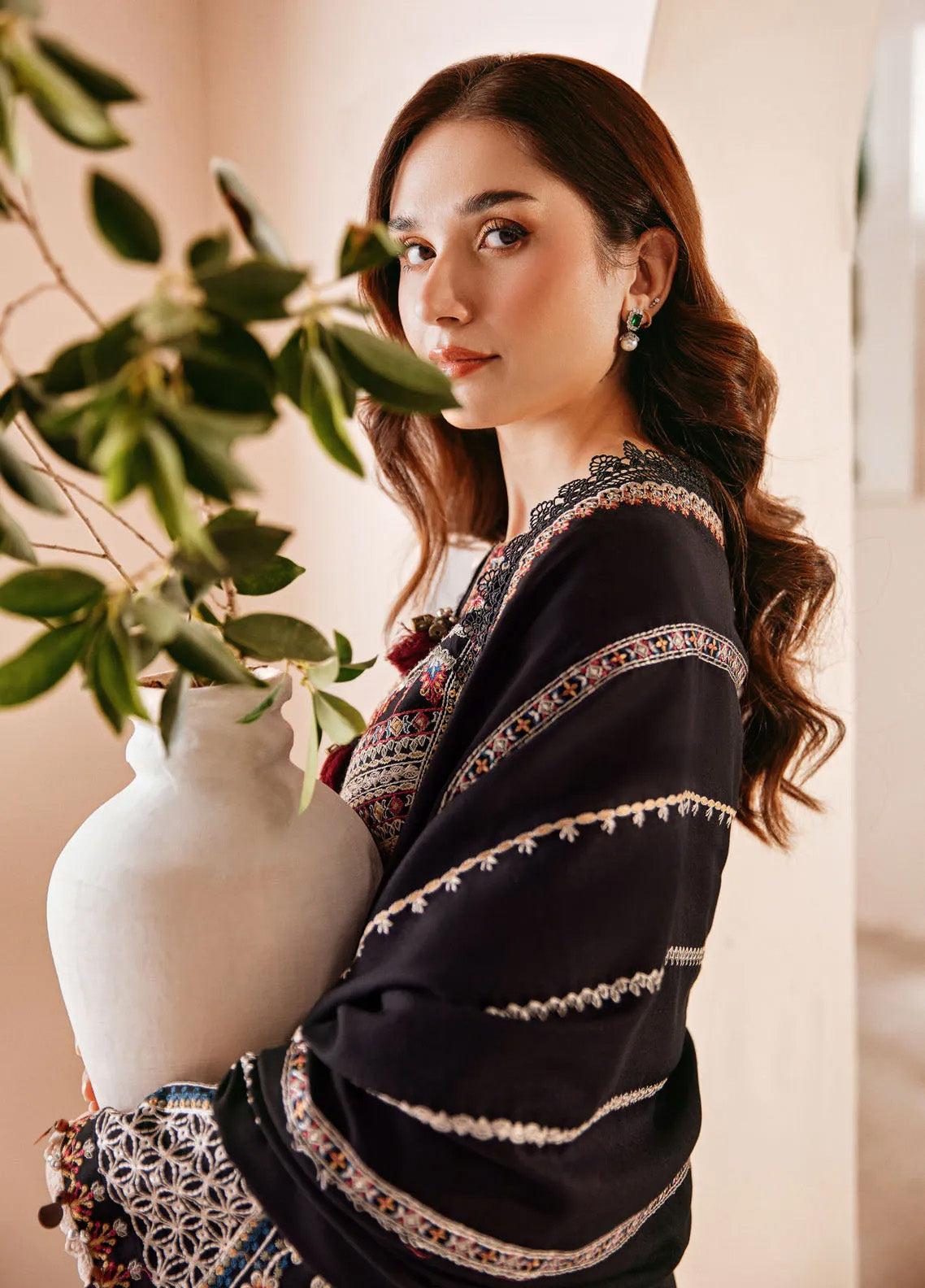 Shades Of Winter By Florent Embroidered Marina Suits Unstitched 3 Piece - FL24SW FL-3B Shades Of Winter By Florent Embroidered Marina Suits Unstitched 3 Piece - FL24SW FL-3B