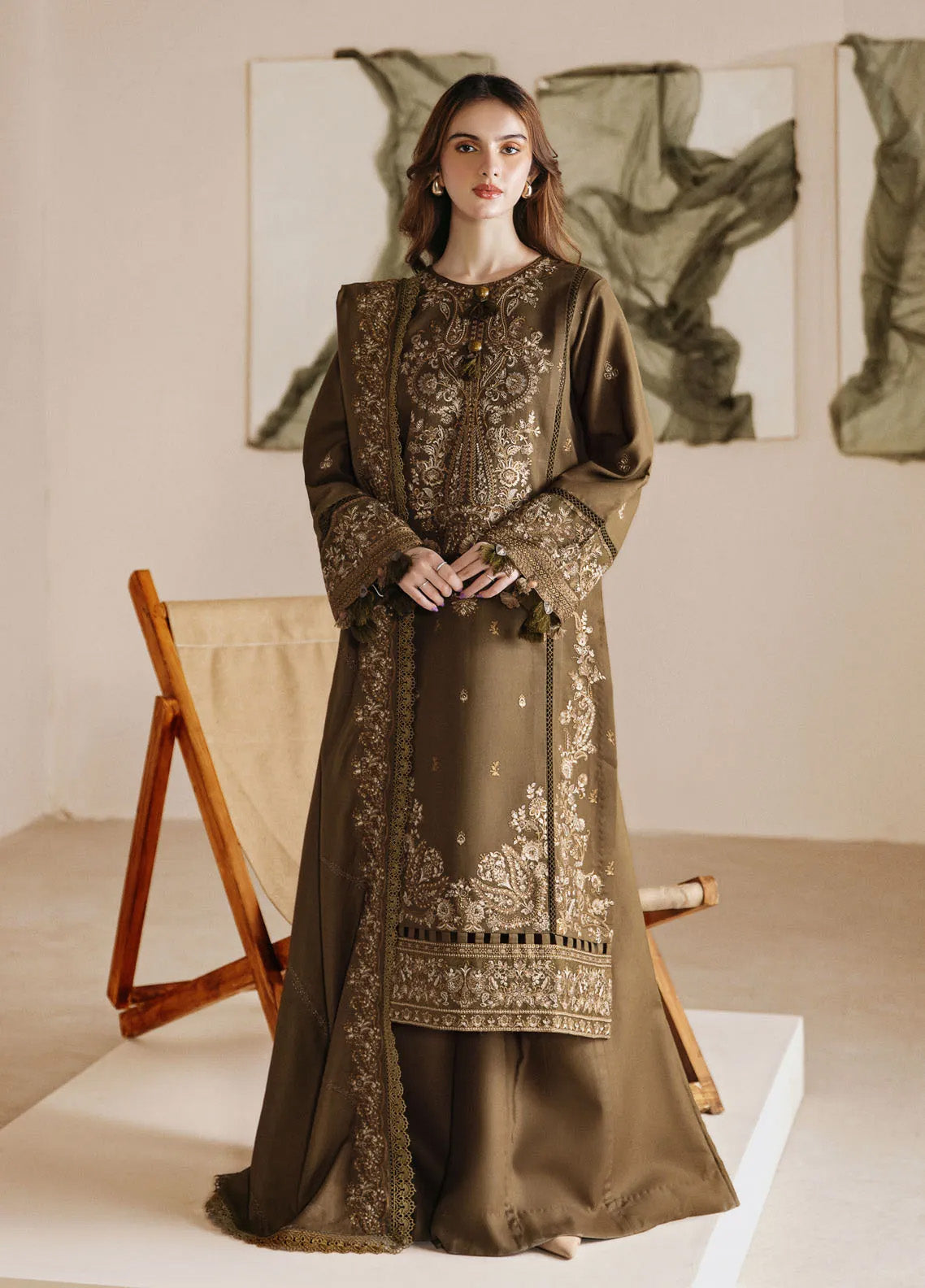Shades Of Winter By Florent Embroidered Marina Suits Unstitched 3 Piece - FL24SW FL-5B Shades Of Winter By Florent Embroidered Marina Suits Unstitched 3 Piece - FL24SW FL-5B