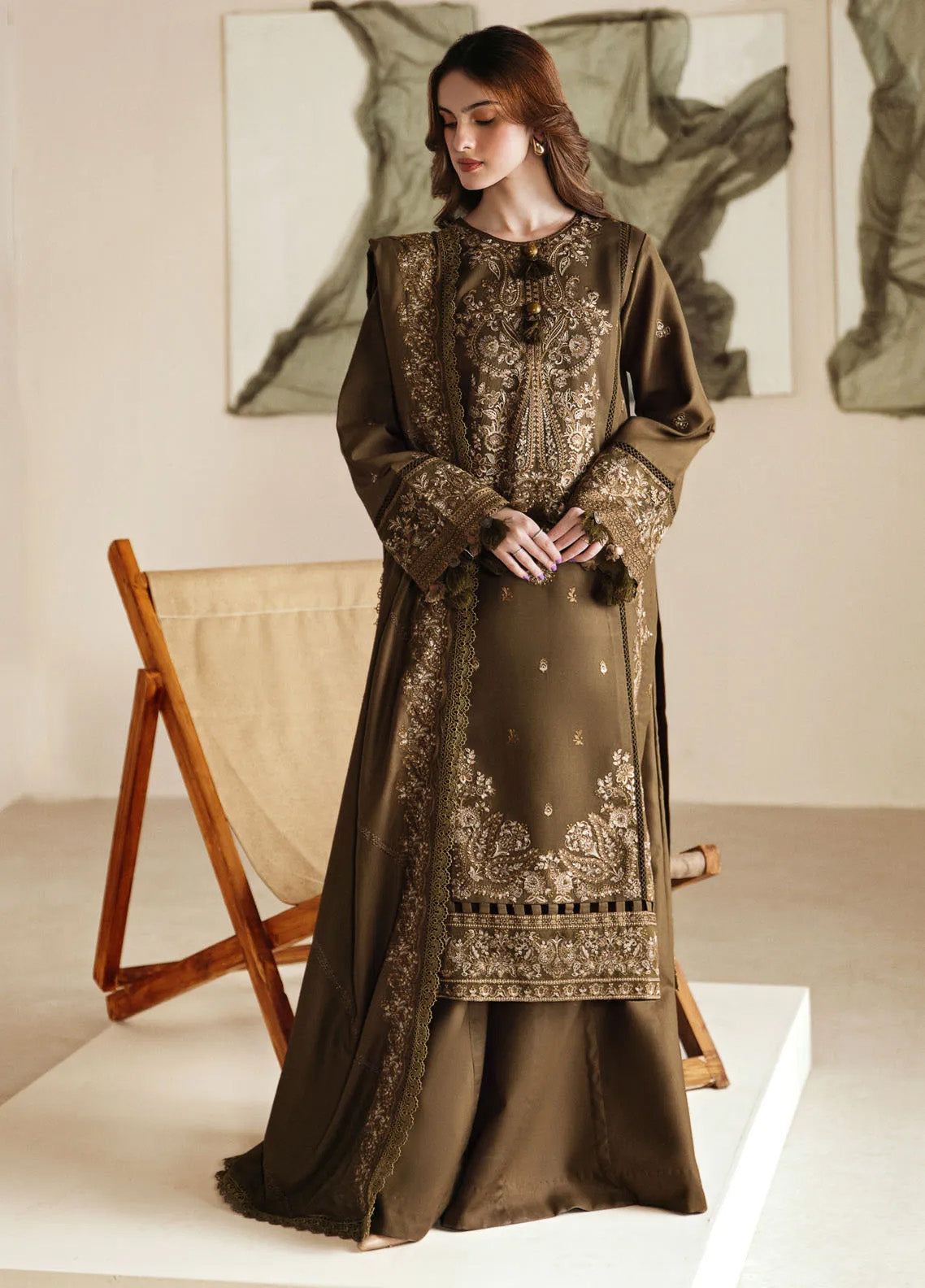 Shades Of Winter By Florent Embroidered Marina Suits Unstitched 3 Piece - FL24SW FL-5B Shades Of Winter By Florent Embroidered Marina Suits Unstitched 3 Piece - FL24SW FL-5B