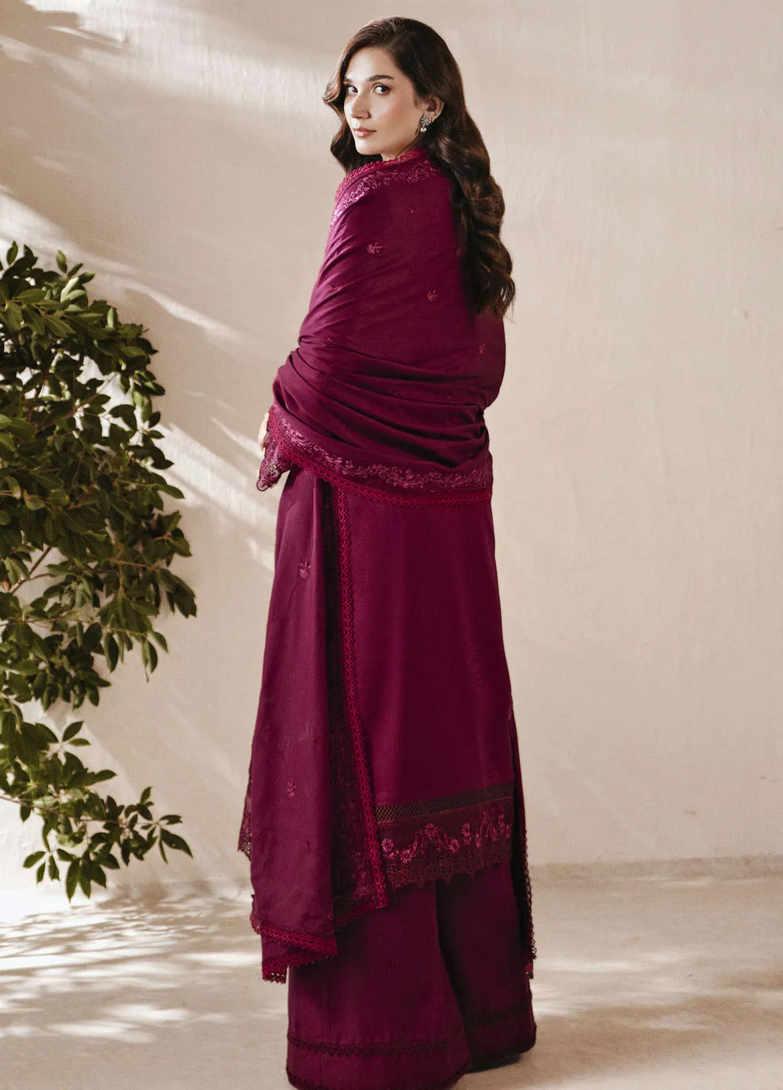 Shades Of Winter By Florent Embroidered Marina Suits Unstitched 3 Piece - FL24SW FL-6B Shades Of Winter By Florent Embroidered Marina Suits Unstitched 3 Piece - FL24SW FL-6B