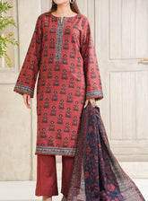 Shahkar By VS Textile Printed Khaddar Suits Unstitched 3 Piece - VS25PK2 5514