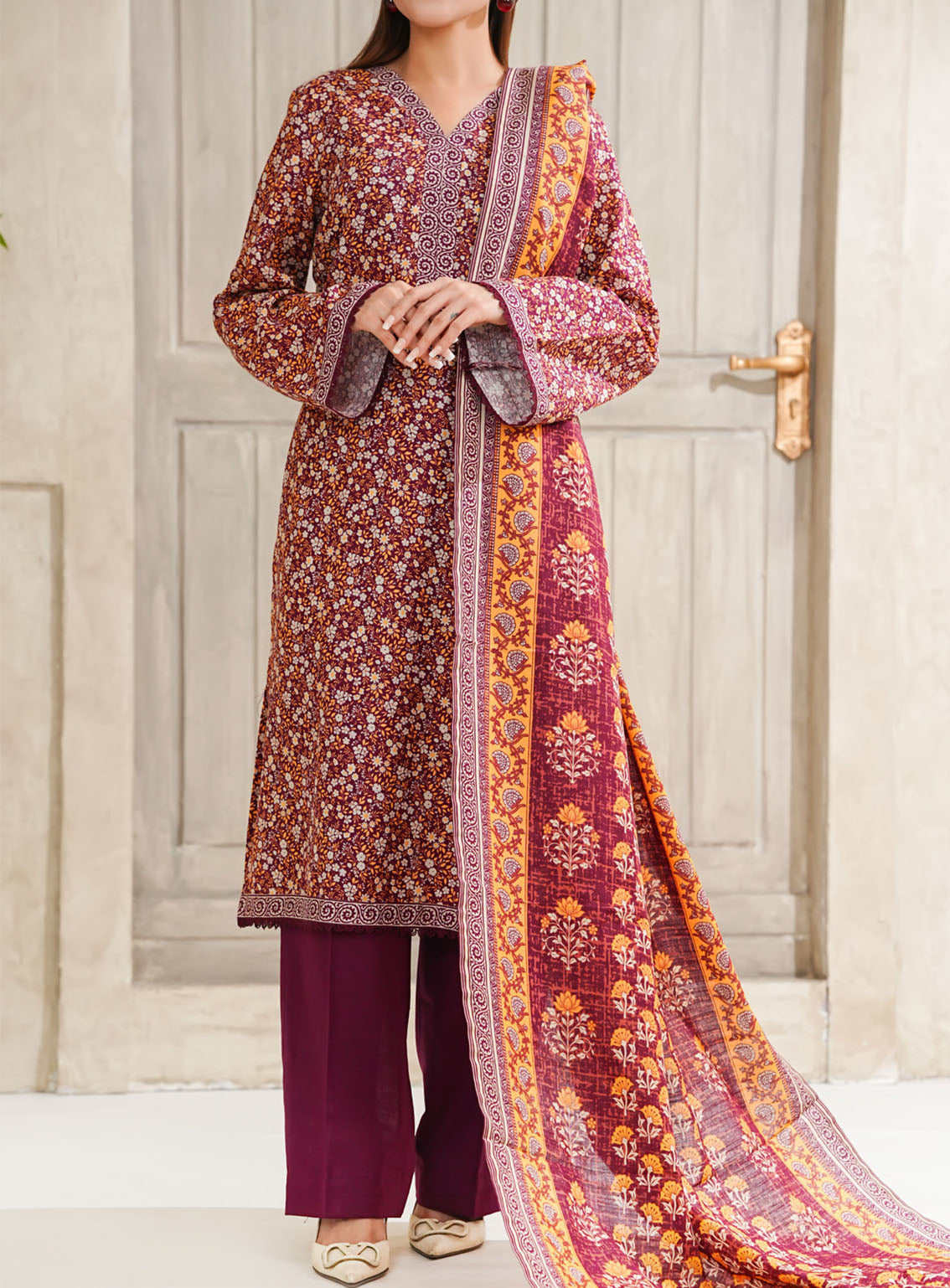 Shahkar By VS Textile Printed Khaddar Suits Unstitched 3 Piece - VS25PK2 5533 Shahkar By VS Textile Printed Khaddar Suits Unstitched 3 Piece - VS25PK2 5533