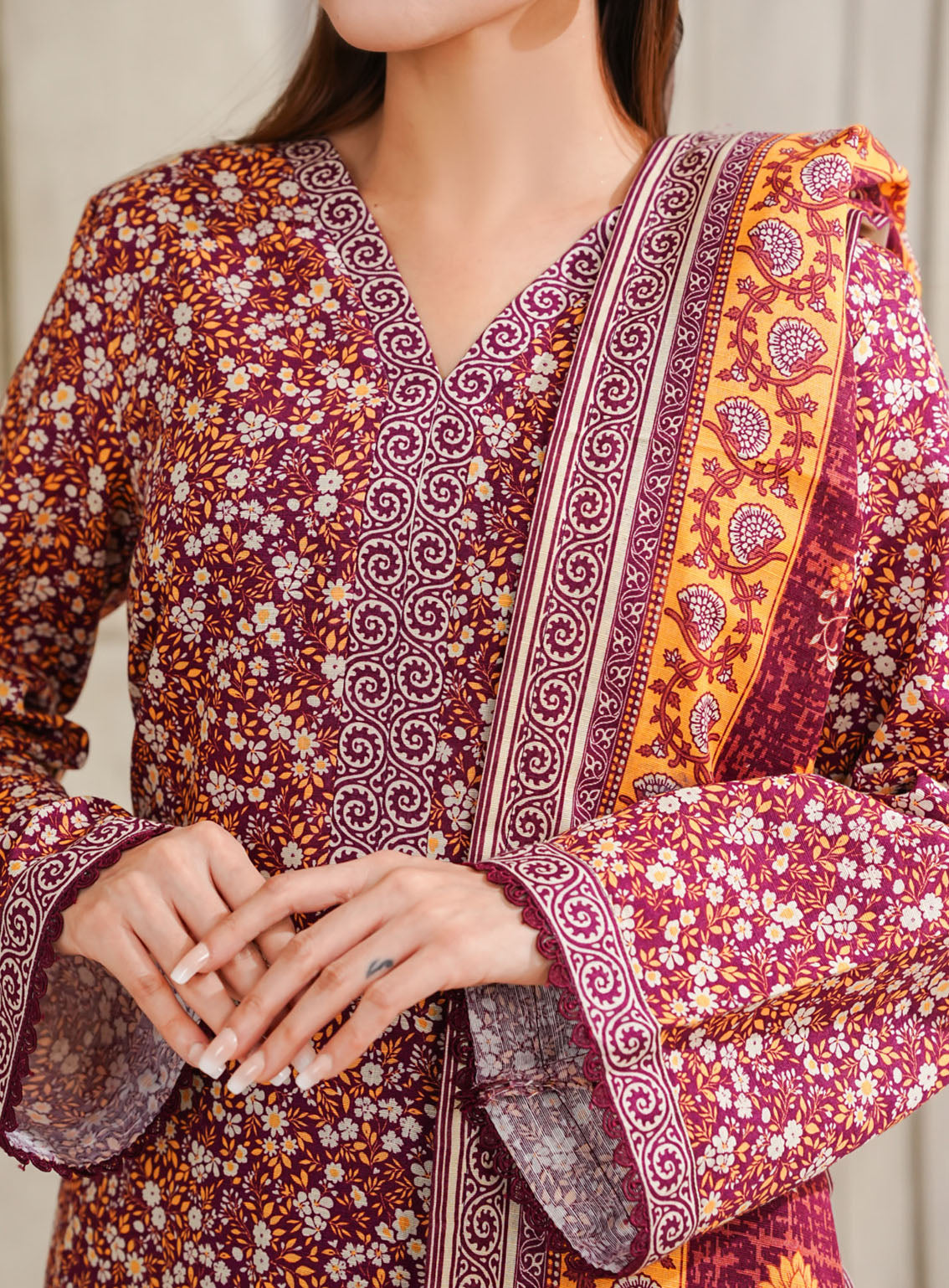 Shahkar By VS Textile Printed Khaddar Suits Unstitched 3 Piece - VS25PK2 5533 Shahkar By VS Textile Printed Khaddar Suits Unstitched 3 Piece - VS25PK2 5533