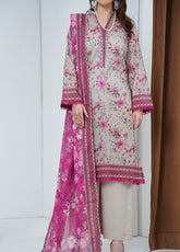 Shahkar By VS Textile Printed Bana Dora Lawn 3 Piece Unstitched Suit VS26SBDLV2 D-831