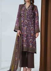Shahkar By VS Textile Printed Bana Dora Lawn 3 Piece Unstitched Suit VS26SBDLV2 D-835