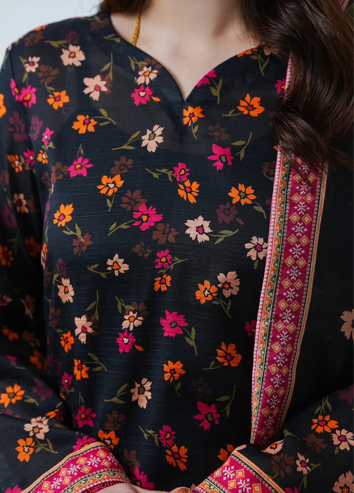 Shahkar By VS Textile Printed Bana Dora Lawn 3 Piece Unstitched Suit VS26SBDLV2 D-836 Shahkar By VS Textile Printed Bana Dora Lawn 3 Piece Unstitched Suit VS26SBDLV2 D-836