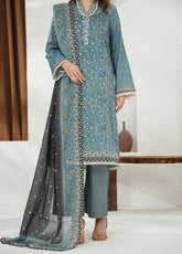 Shahkar By VS Textile Printed Slub Lawn 3 Piece Unstitched Suit VS26SPSLV1 D-828