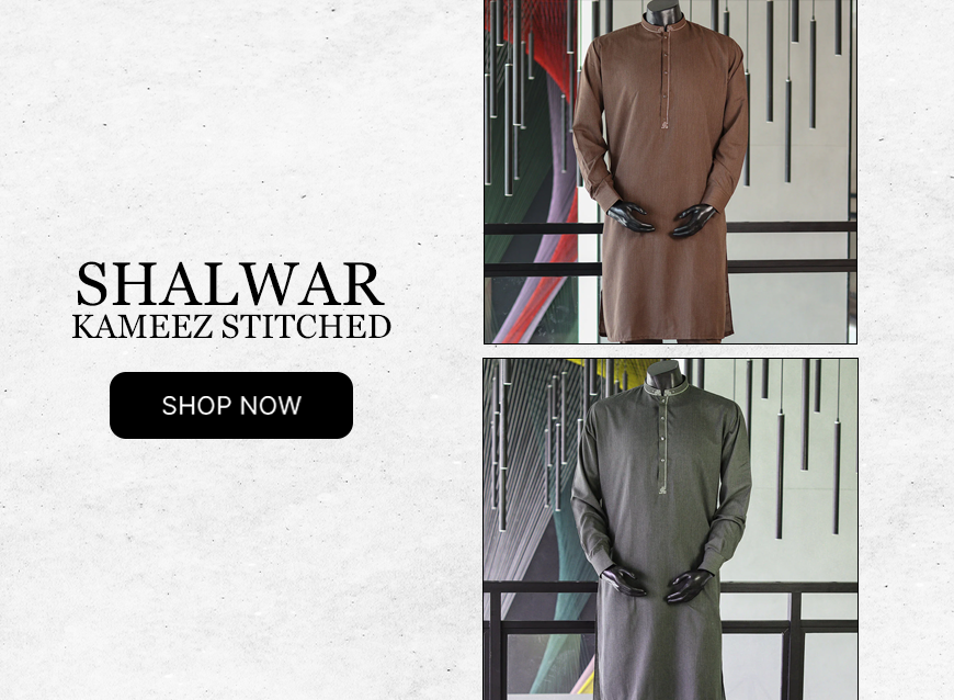 KAMEEZ SHALWAR - STITCHED Royal Fashion