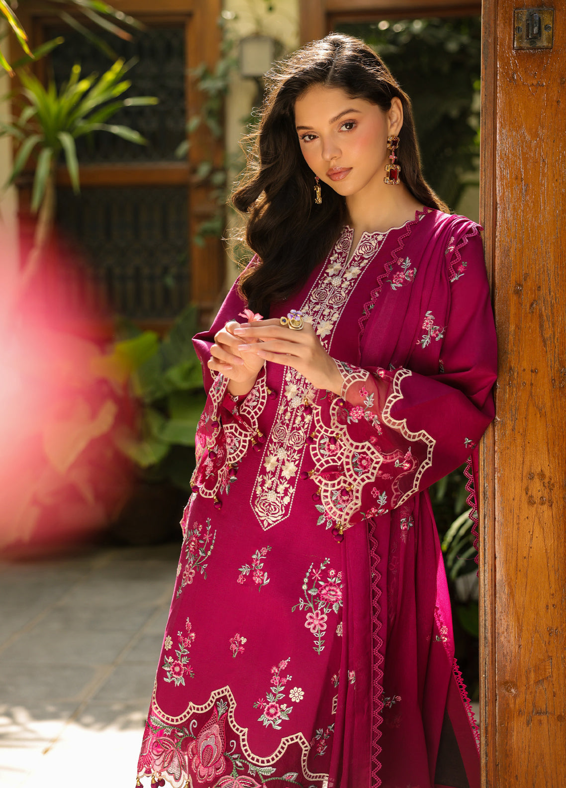 Shanaya By Mahnur Luxury Embroidered Lawn 3 Piece Unstitched Suit MN26SV2 D-SH-02 Shanaya By Mahnur Luxury Embroidered Lawn 3 Piece Unstitched Suit MN26SV2 D-SH-02