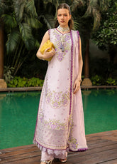 Shanaya By Mahnur Luxury Embroidered Lawn 3 Piece Unstitched Suit MN26SV2 D-SH-07