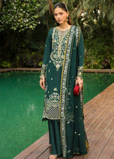 Shanaya By Mahnur Luxury Embroidered Lawn 3 Piece Unstitched Suit MN26SV2 D-SH-13