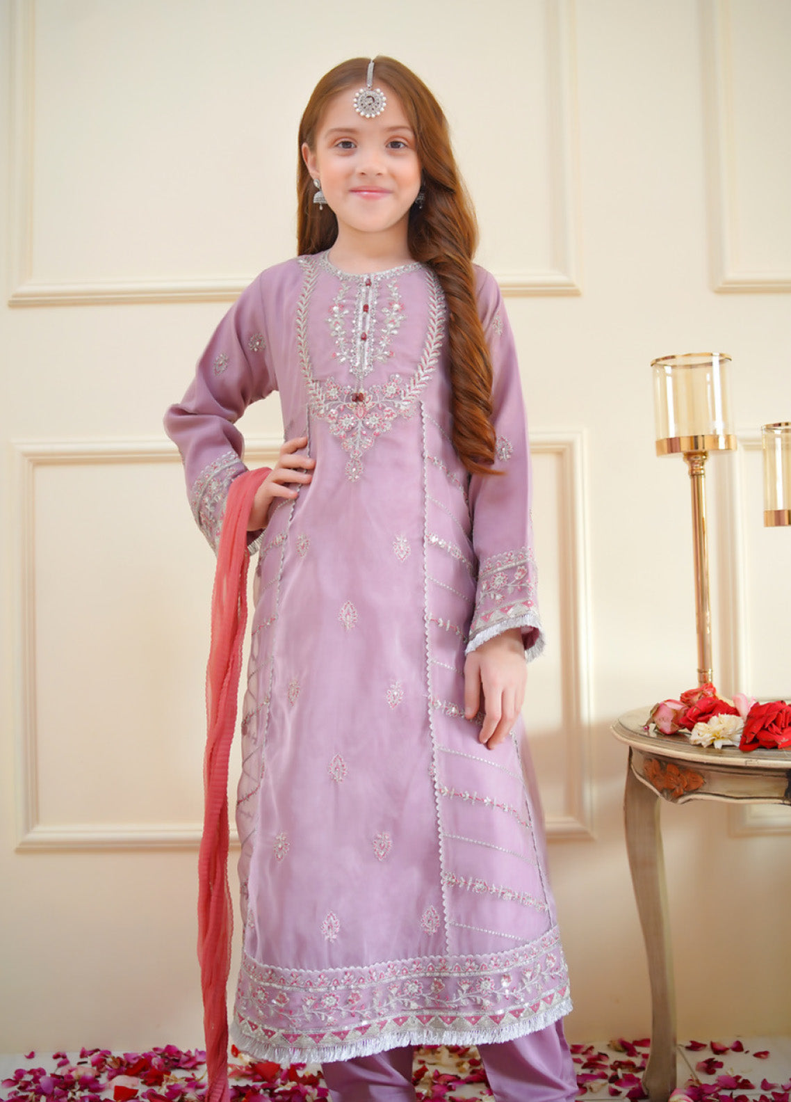Shanzey Embroidered Chiffon Suits Stitched 3 Piece For Girls - S25MEF SHK-4013 Shanzey Embroidered Chiffon Suits Stitched 3 Piece For Girls - S25MEF SHK-4013