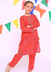 Shanzey Printed Lawn Suits Stitched 2 Piece For Girls - S25EML SHK-4316