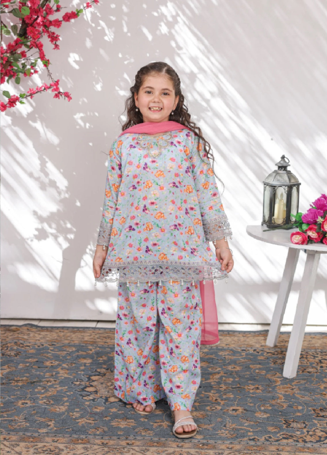 Shanzey Girls Stitched 3 Piece Suit For Girls S26G D-SHK-6306 Shanzey Girls Stitched 3 Piece Suit For Girls S26G D-SHK-6306