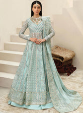 Shehnai By Afrozeh Embroidered Organza Suits Unstitched 3 Piece - AF24SW AFS-24-07 TAZMEEN