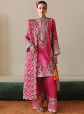 Shehnai By Afrozeh Embroidered Raw Silk Suits Unstitched 3 Piece - AF24SW AFS-24-06 YASMIN