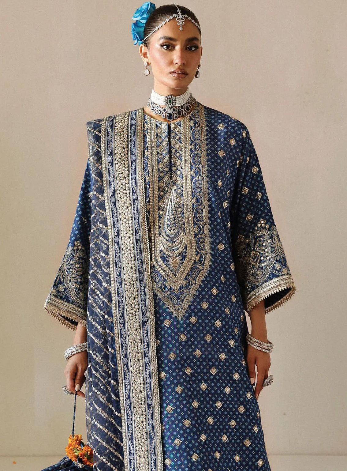 Shehnai By Afrozeh Embroidered Raw Silk Suits Unstitched 3 Piece - AF24SW AFS-24-10 RUKHSANA Shehnai By Afrozeh Embroidered Raw Silk Suits Unstitched 3 Piece - AF24SW AFS-24-10 RUKHSANA
