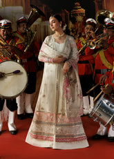Shehnai By Afrozeh Embroidered Khaddi Net 3 Piece Unstitched Suit AF26SWF D-AFR-0154 RANG-E-WAFA