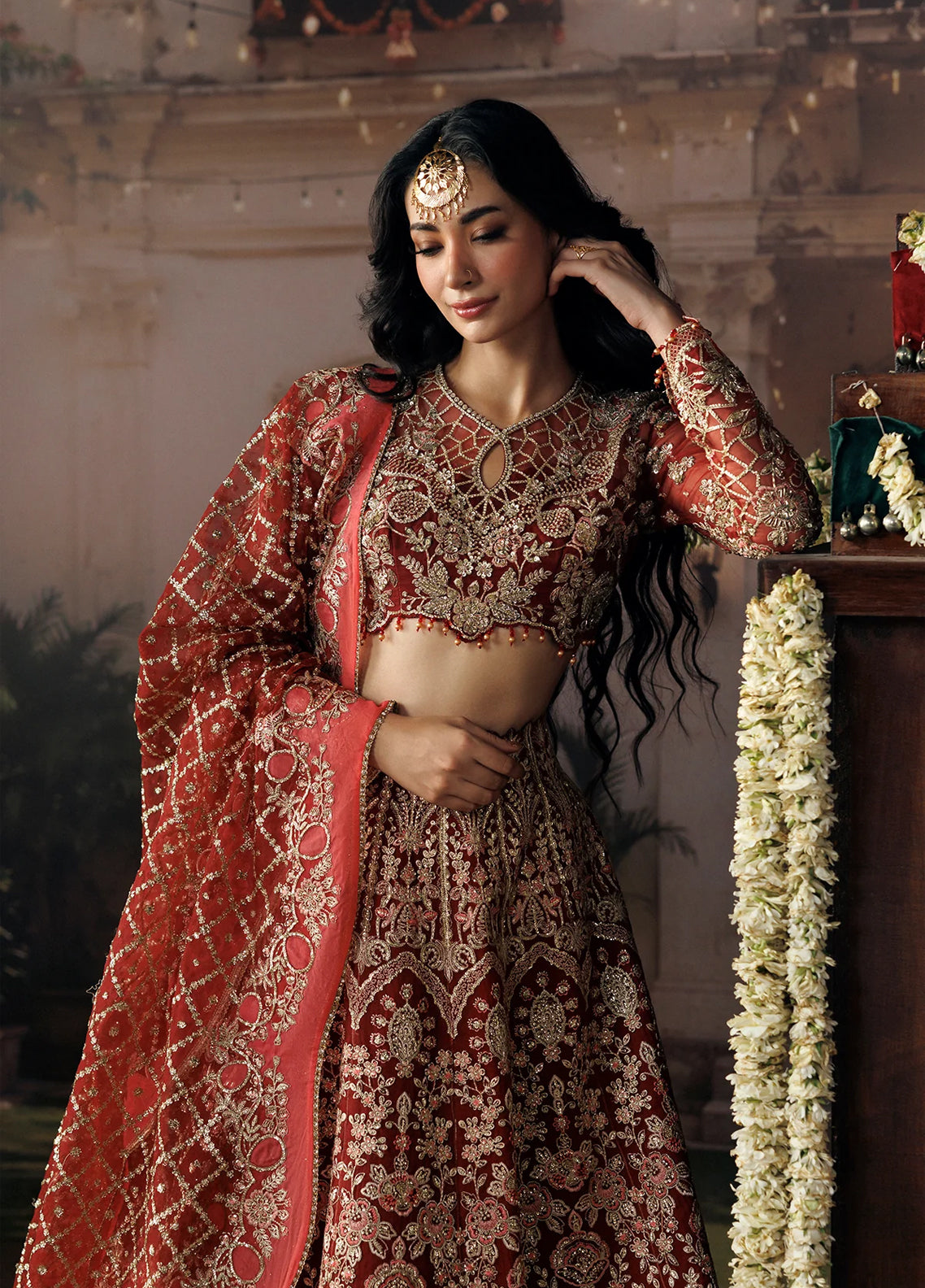 Shehnai By Afrozeh Embroidered Organza 3 Piece Unstitched Suit AF26SWF D-AFR-0157 RUKHSAN Shehnai By Afrozeh Embroidered Organza 3 Piece Unstitched Suit AF26SWF D-AFR-0157 RUKHSAN