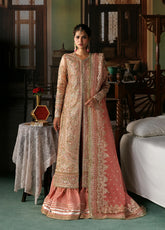 Shehnai By Afrozeh Embroidered Raw Silk 3 Piece Unstitched Suit AF26SWF D-AFR-0151 AABROO