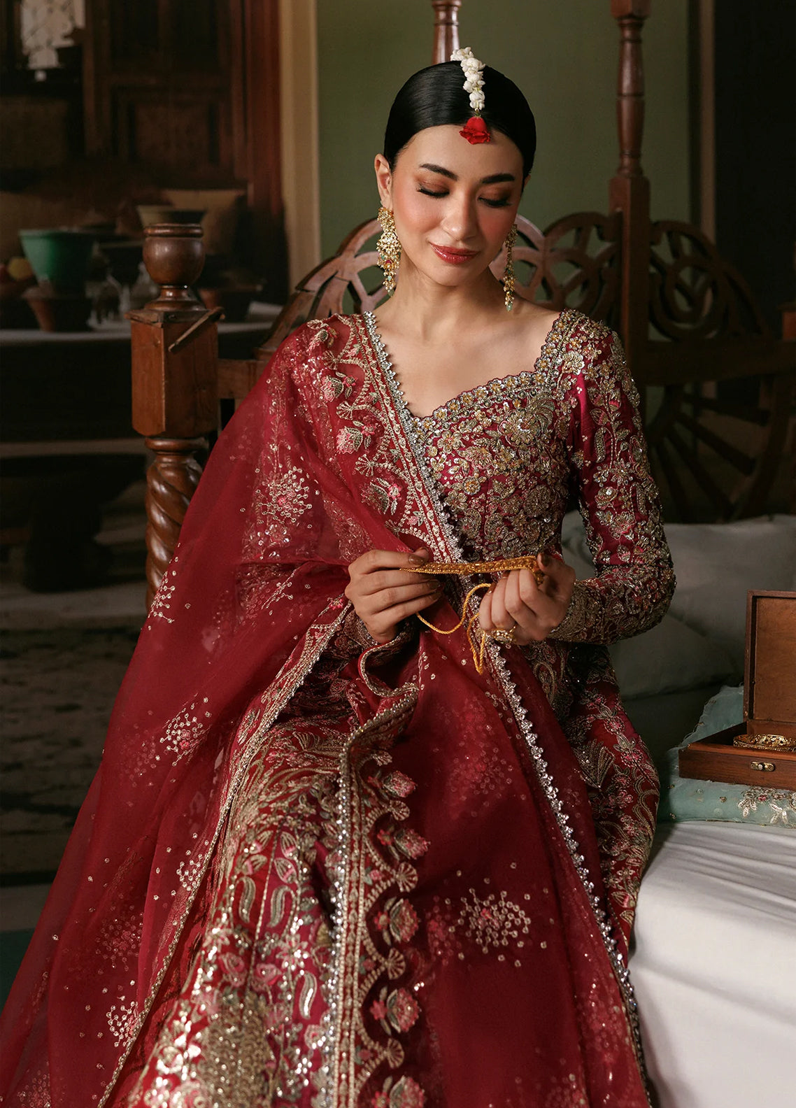 Shehnai By Afrozeh Embroidered Tissue Zari 3 Piece Unstitched Suit AF26SWF D-AFR-0160 VIRSA Shehnai By Afrozeh Embroidered Tissue Zari 3 Piece Unstitched Suit AF26SWF D-AFR-0160 VIRSA