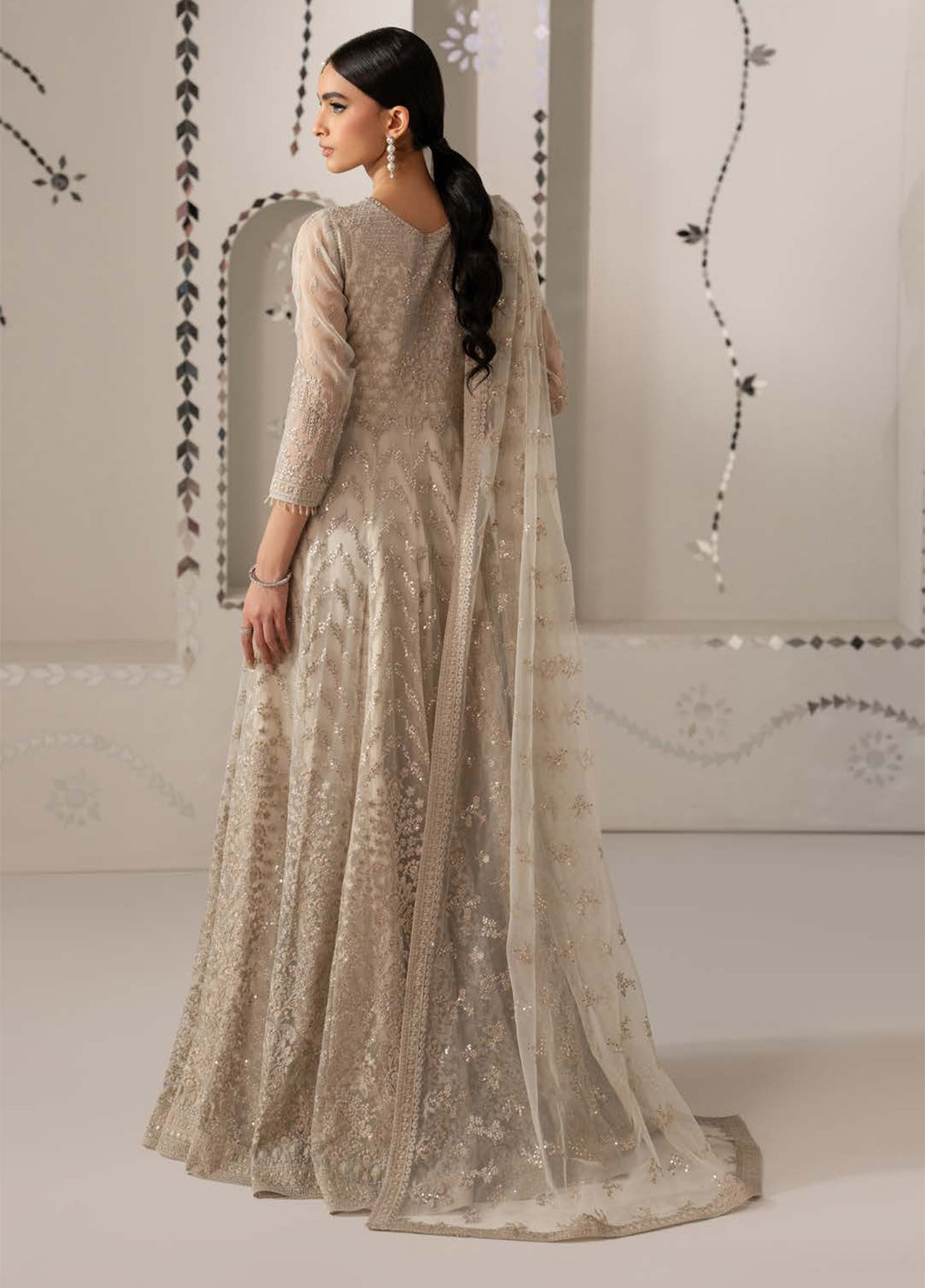 Shehnai By Lavish Premium Formal Embroidered Organza 3 Piece Unstitched Suit LP26SFL D-SH-01 NOORE Shehnai By Lavish Premium Formal Embroidered Organza 3 Piece Unstitched Suit LP26SFL D-SH-01 NOORE