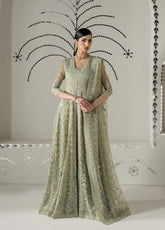 Shehnai By Lavish Premium Formal Embroidered Organza 3 Piece Unstitched Suit LP26SFL D-SH-02 GULBAHAR