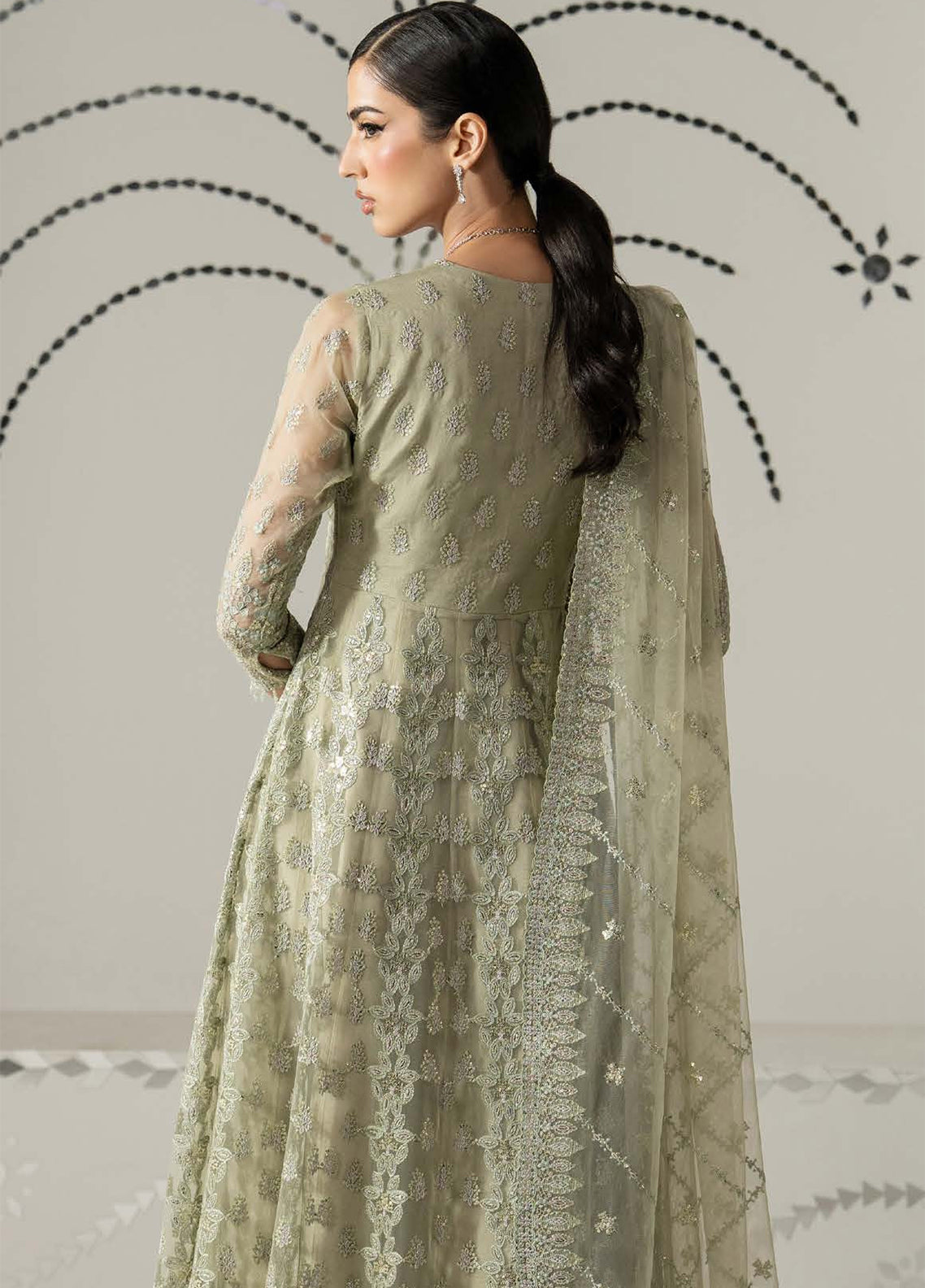 Shehnai By Lavish Premium Formal Embroidered Organza 3 Piece Unstitched Suit LP26SFL D-SH-02 GULBAHAR Shehnai By Lavish Premium Formal Embroidered Organza 3 Piece Unstitched Suit LP26SFL D-SH-02 GULBAHAR