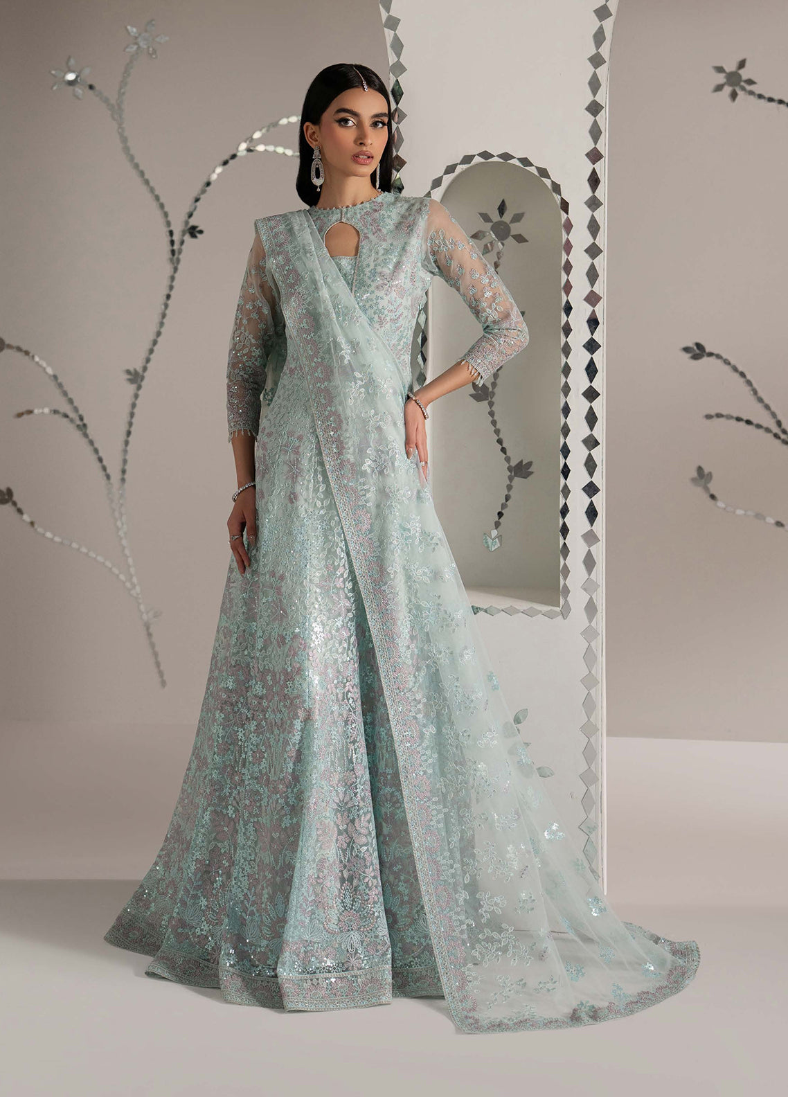 Shehnai By Lavish Premium Formal Embroidered Organza 3 Piece Unstitched Suit LP26SFL D-SH-03 SHEHNAZ Shehnai By Lavish Premium Formal Embroidered Organza 3 Piece Unstitched Suit LP26SFL D-SH-03 SHEHNAZ