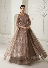 Shehnai By Lavish Premium Formal Embroidered Organza 3 Piece Unstitched Suit LP26SFL D-SH-07 MAHVEEN