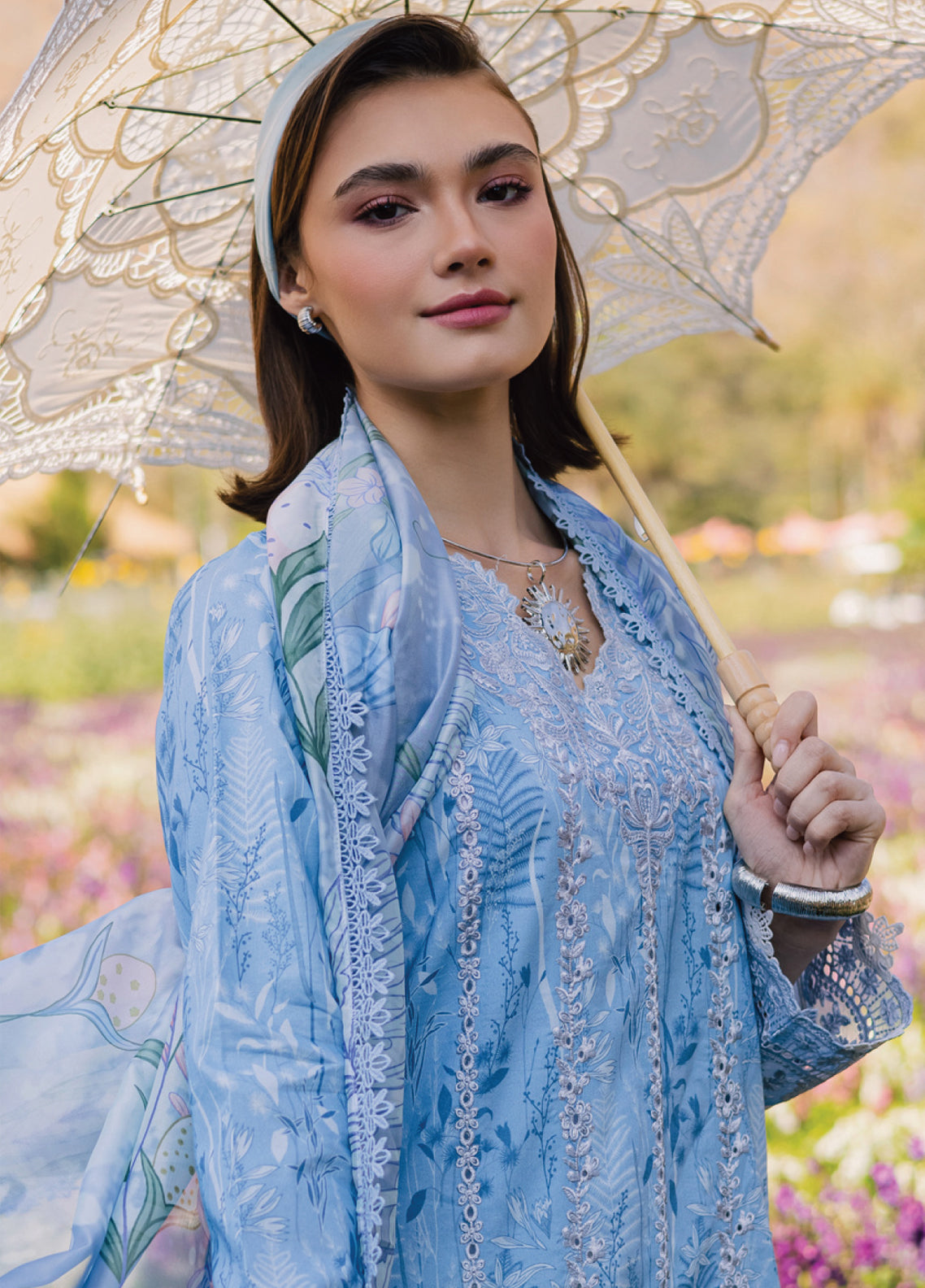 Shezlin By Aabyaan Chikankari Lawn 3 Piece Unstitched Suit ABY26SCEE D-AV-05 SEREEN Shezlin By Aabyaan Chikankari Lawn 3 Piece Unstitched Suit ABY26SCEE D-AV-05 SEREEN