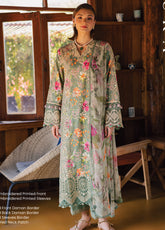 Shezlin By Aabyaan Chikankari Lawn 3 Piece Unstitched Suit ABY26SCEE D-AV-10 AURA