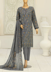 Signature By HZ Textile Premium Embroidered Lawn 3 Piece Unstitched Suit HZ26DEL D-PSE-1228