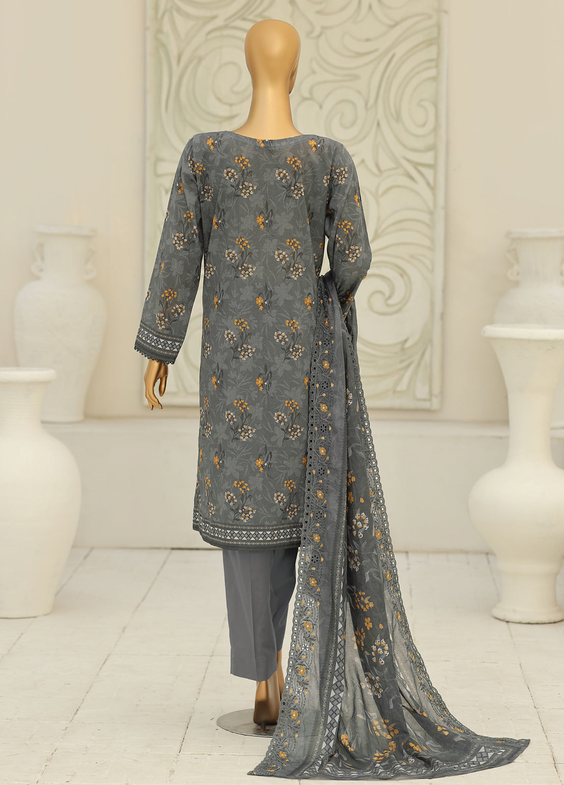 Signature By HZ Textile Premium Embroidered Lawn 3 Piece Unstitched Suit HZ26DEL D-PSE-1228 Signature By HZ Textile Premium Embroidered Lawn 3 Piece Unstitched Suit HZ26DEL D-PSE-1228