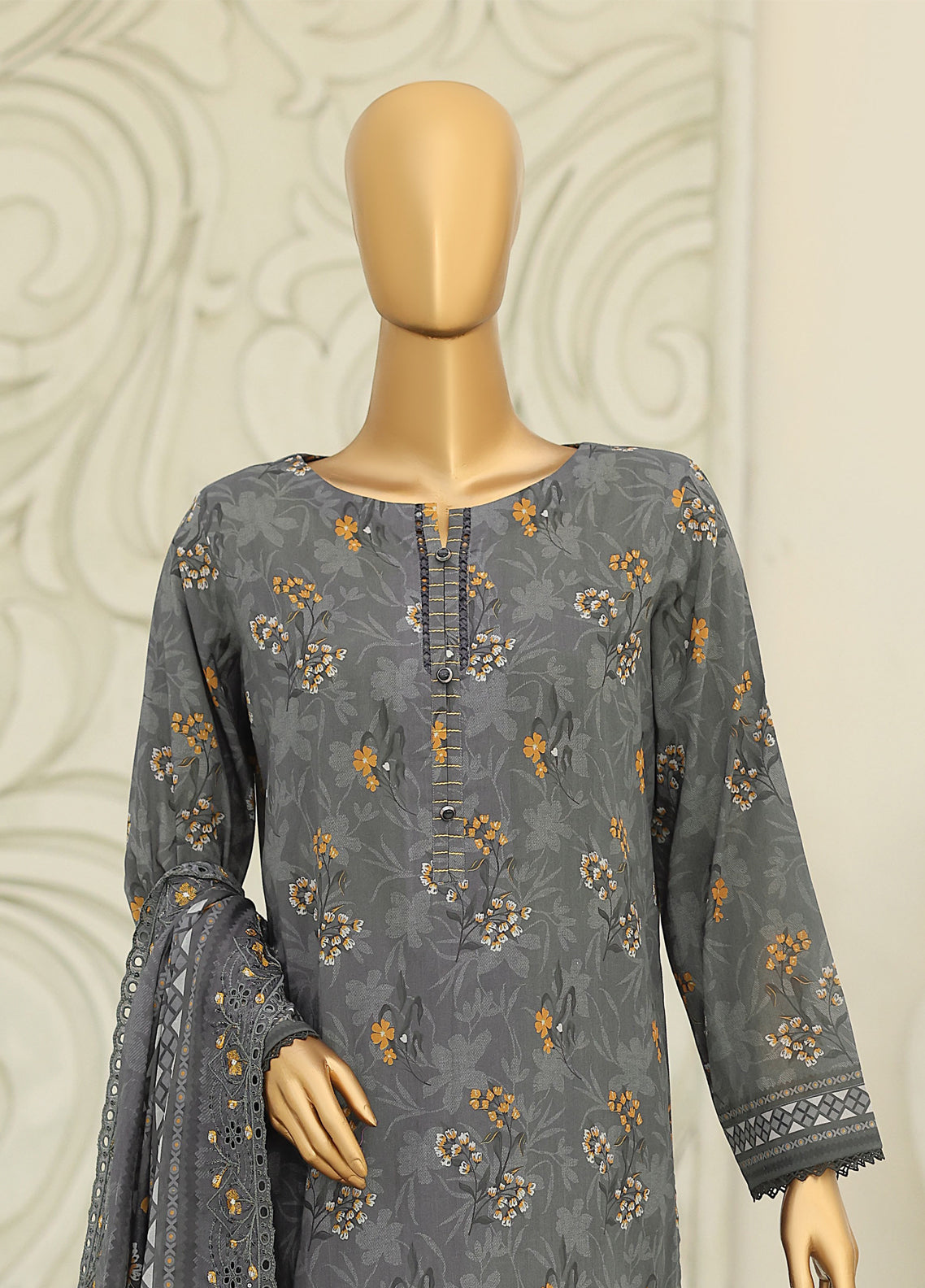 Signature By HZ Textile Premium Embroidered Lawn 3 Piece Unstitched Suit HZ26DEL D-PSE-1228 Signature By HZ Textile Premium Embroidered Lawn 3 Piece Unstitched Suit HZ26DEL D-PSE-1228