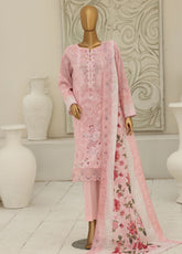 Signature By HZ Textile Premium Embroidered Lawn 3 Piece Unstitched Suit HZ26DEL D-PSE-1232