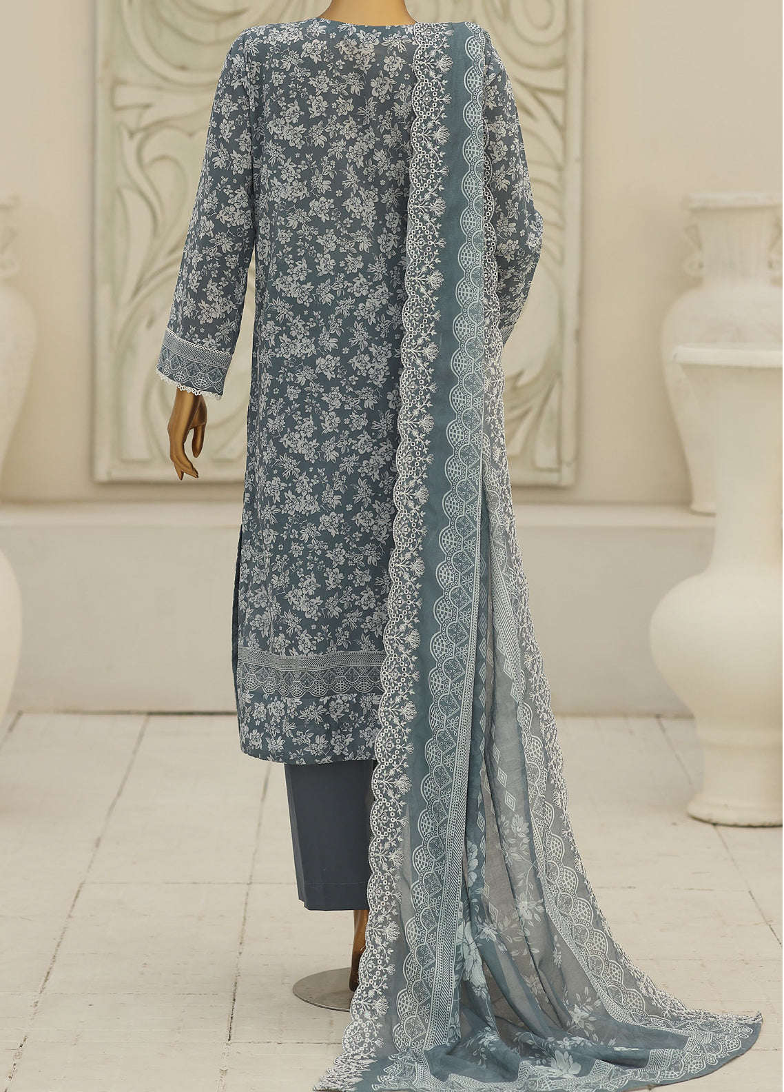 Signature By HZ Textile Premium Embroidered Lawn 3 Piece Unstitched Suit HZ26DEL D-PSE-1233 Signature By HZ Textile Premium Embroidered Lawn 3 Piece Unstitched Suit HZ26DEL D-PSE-1233