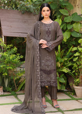 Signature By Schick Embroidered Karandi 3 Piece Unstitched Suit SDH26SK D-02