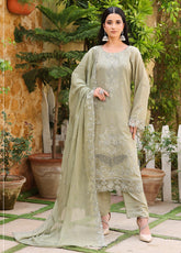Signature By Schick Embroidered Karandi 3 Piece Unstitched Suit SDH26SK D-06