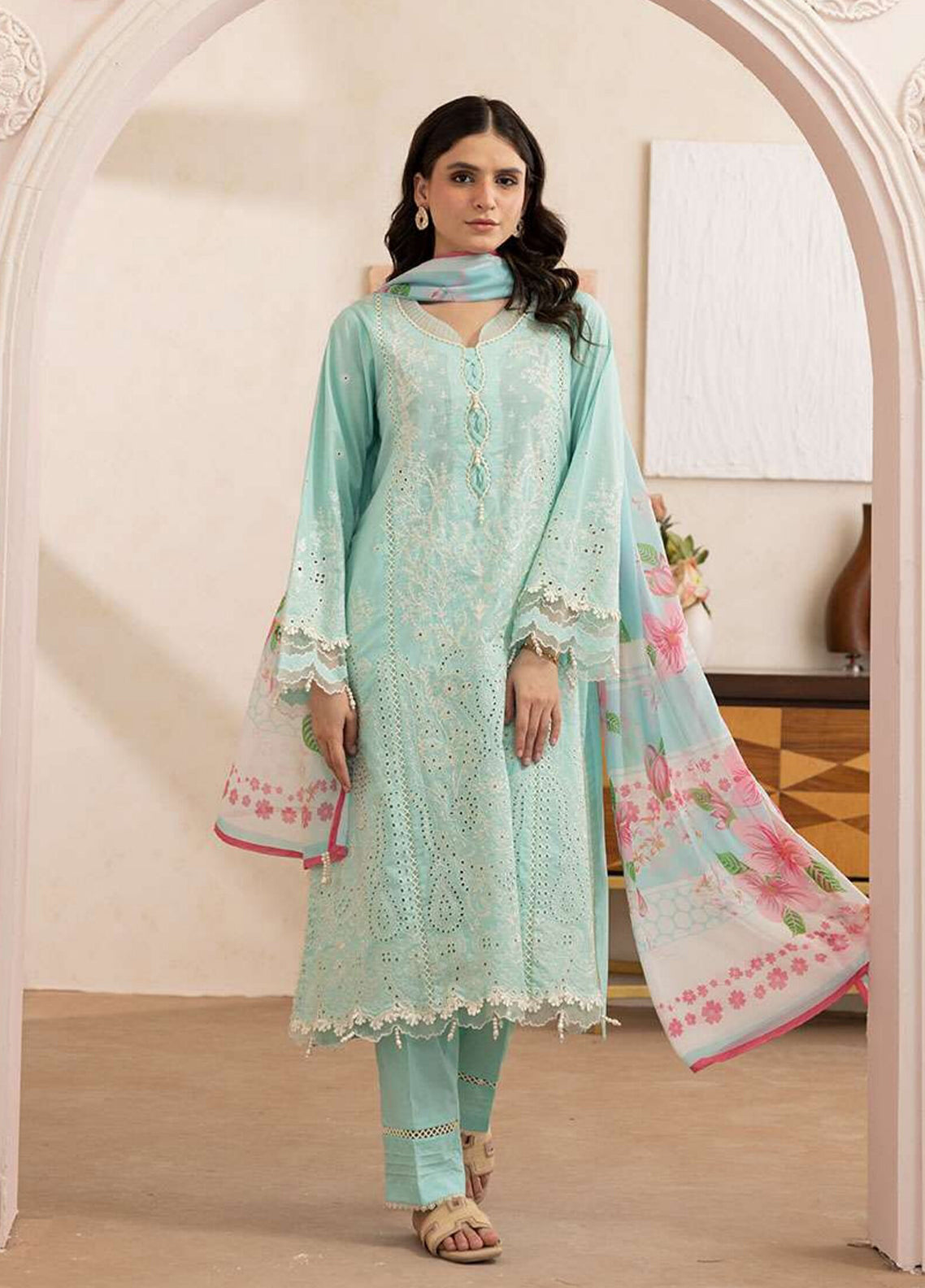 Signature By Zellbury Embroidered Lawn 3 Piece Unstitched Suit WUS26E30651 Signature By Zellbury Embroidered Lawn 3 Piece Unstitched Suit WUS26E30651