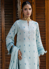 Signature By Zellbury Printed Lawn 3 Piece Unstitched Suit WUS26X30987